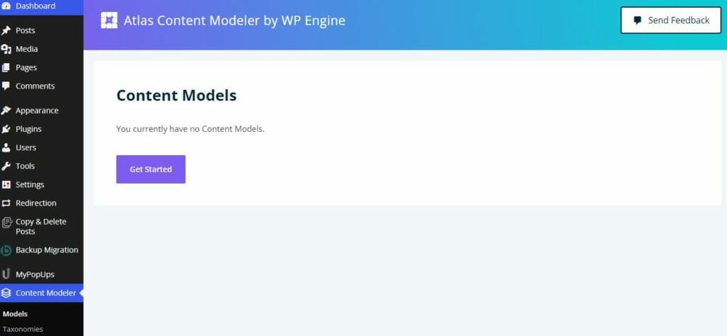 Atlas Content Modeler - Add models