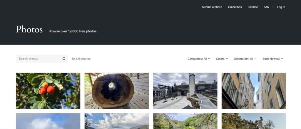 New WordPress photo directory theme