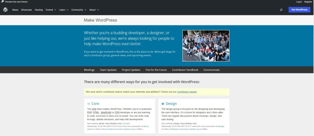 old make WordPress theme