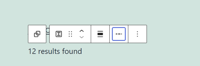 query total block total display mode