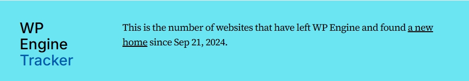 WP Engine Tracker removed domain.csv file