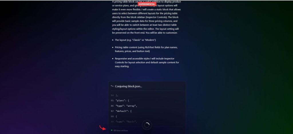 Telex custom wordpress block