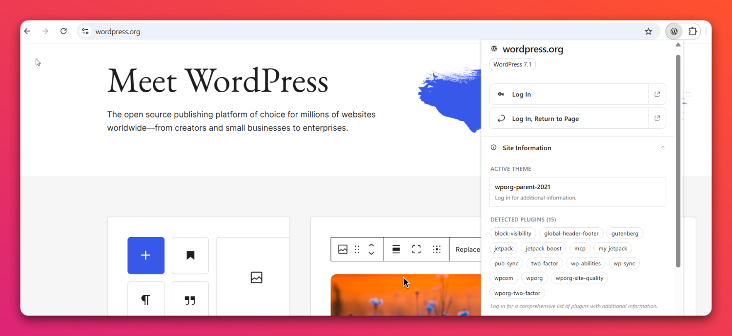 Official WordPress Browser Extension Aims To Prevent The Admin Bar From ...